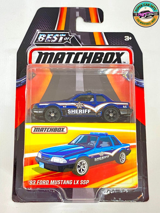 Matchbox - Le meilleur de Matchbox - Ford Mustang LX SSP '93