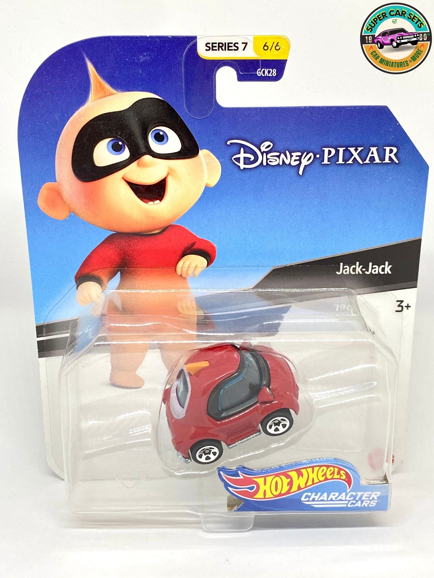 The Incredibles Jack-Jack - Hot Wheels Character Cars - Disney Pixar