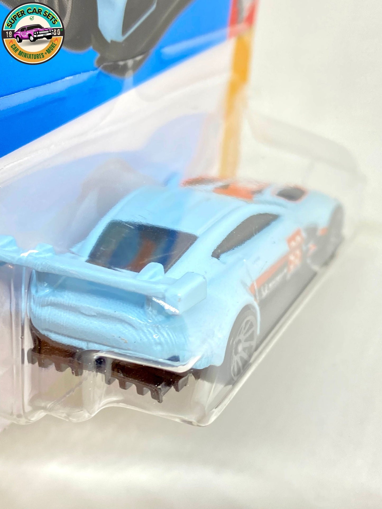 Aston Martin Vantage GTE (blue colour) - Hot Wheels HW Turbo