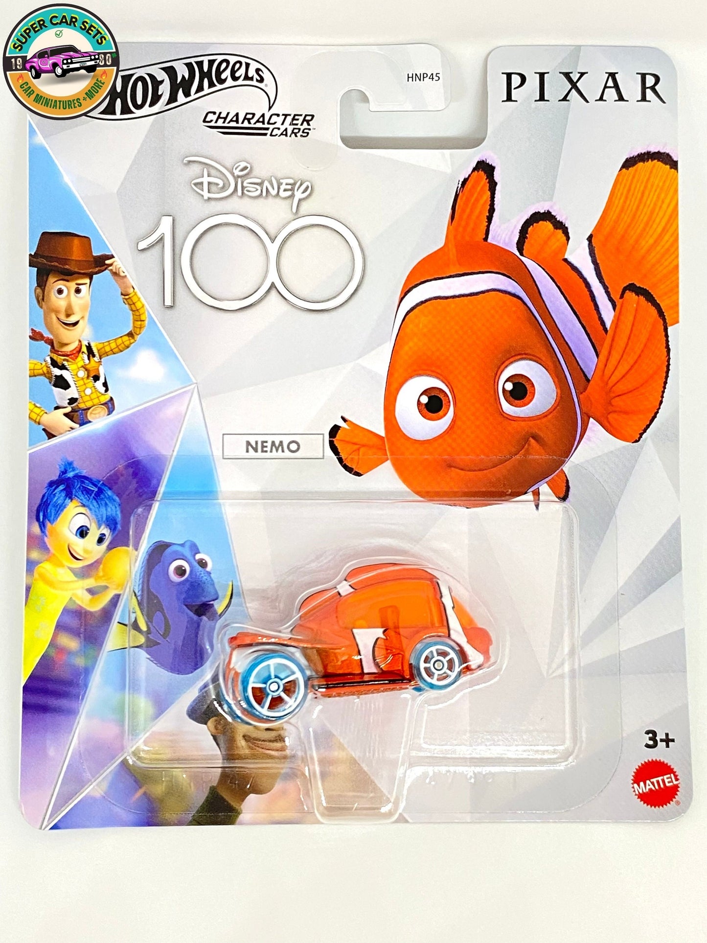 Hot Wheels Character Disney 100 Years - Pixar - Finding Nemo - Nemo