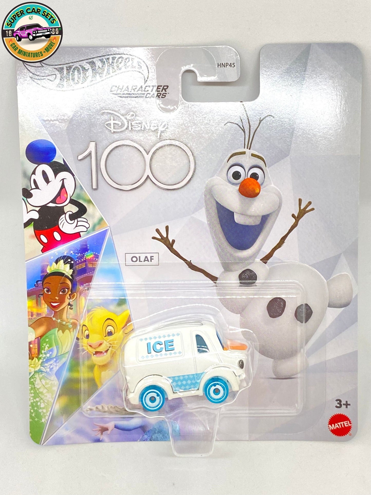 Hot Wheels Character Cars - Disney 100 Years - Frozen - Olaf