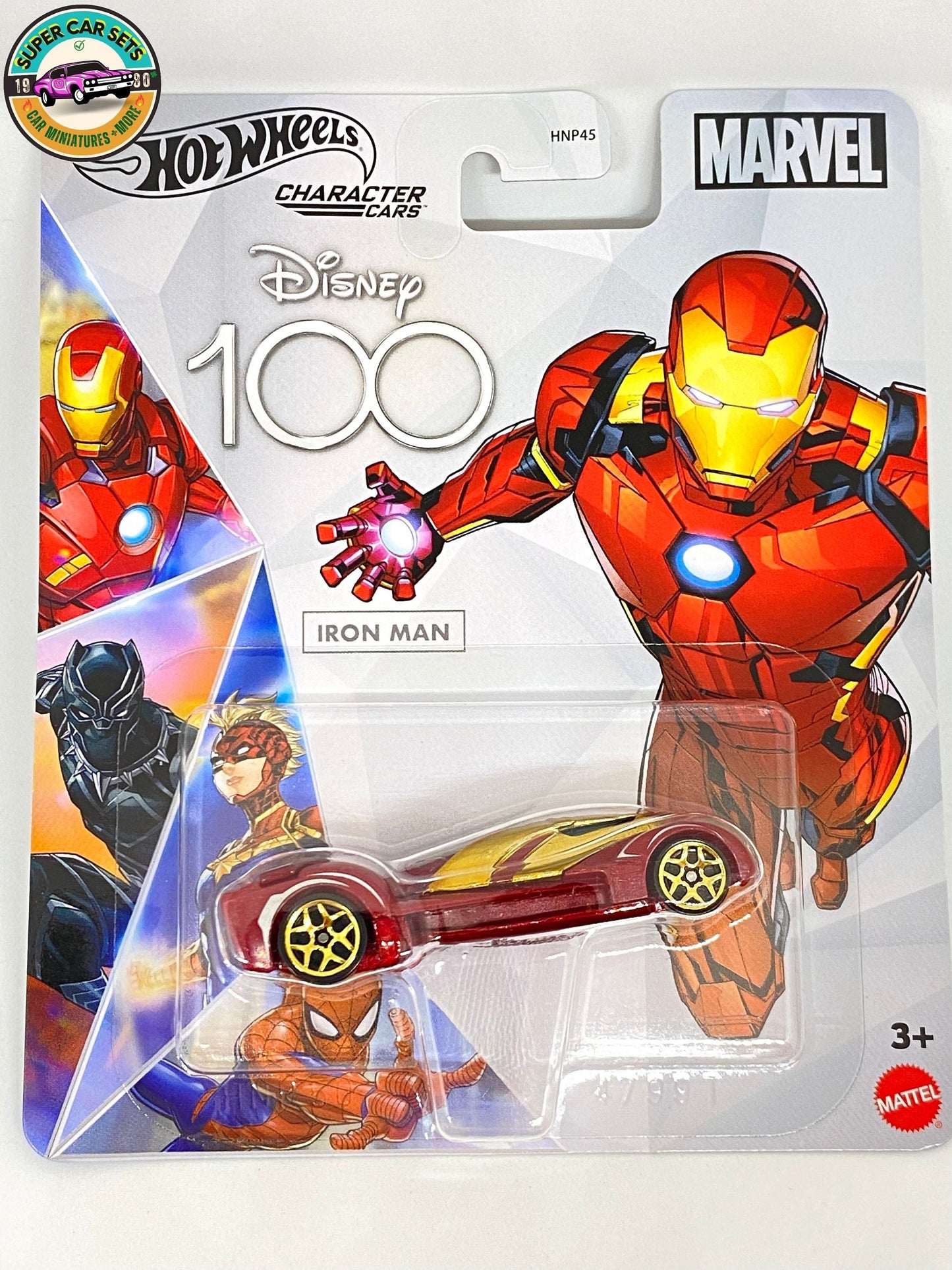 Hot Wheels - Premium - Disney 100 ans - Marvel - Iron Man