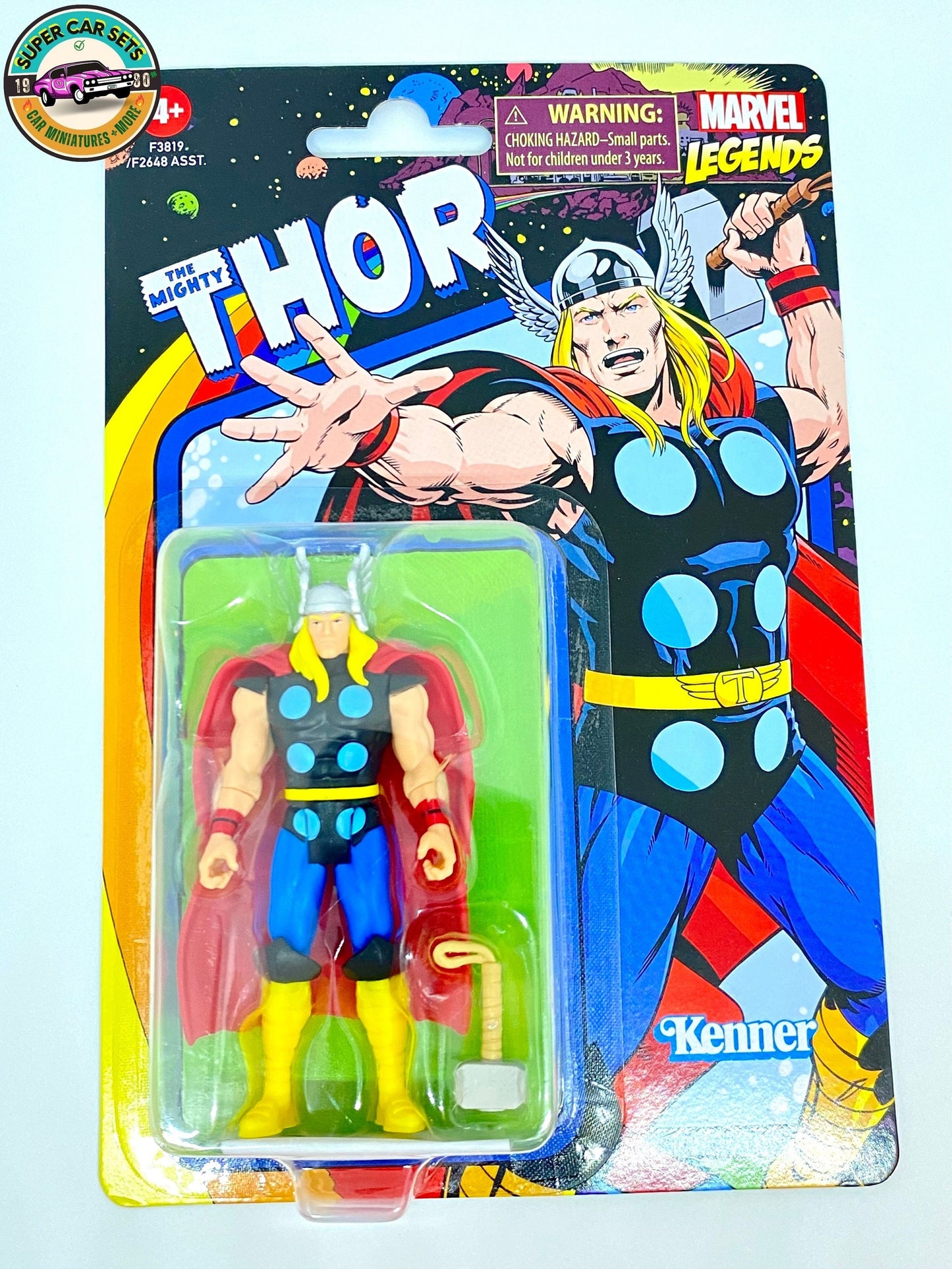 Le Puissant Thor (3,75" / 9,5 cm) - Marvel Legends - réalisé par Kenner