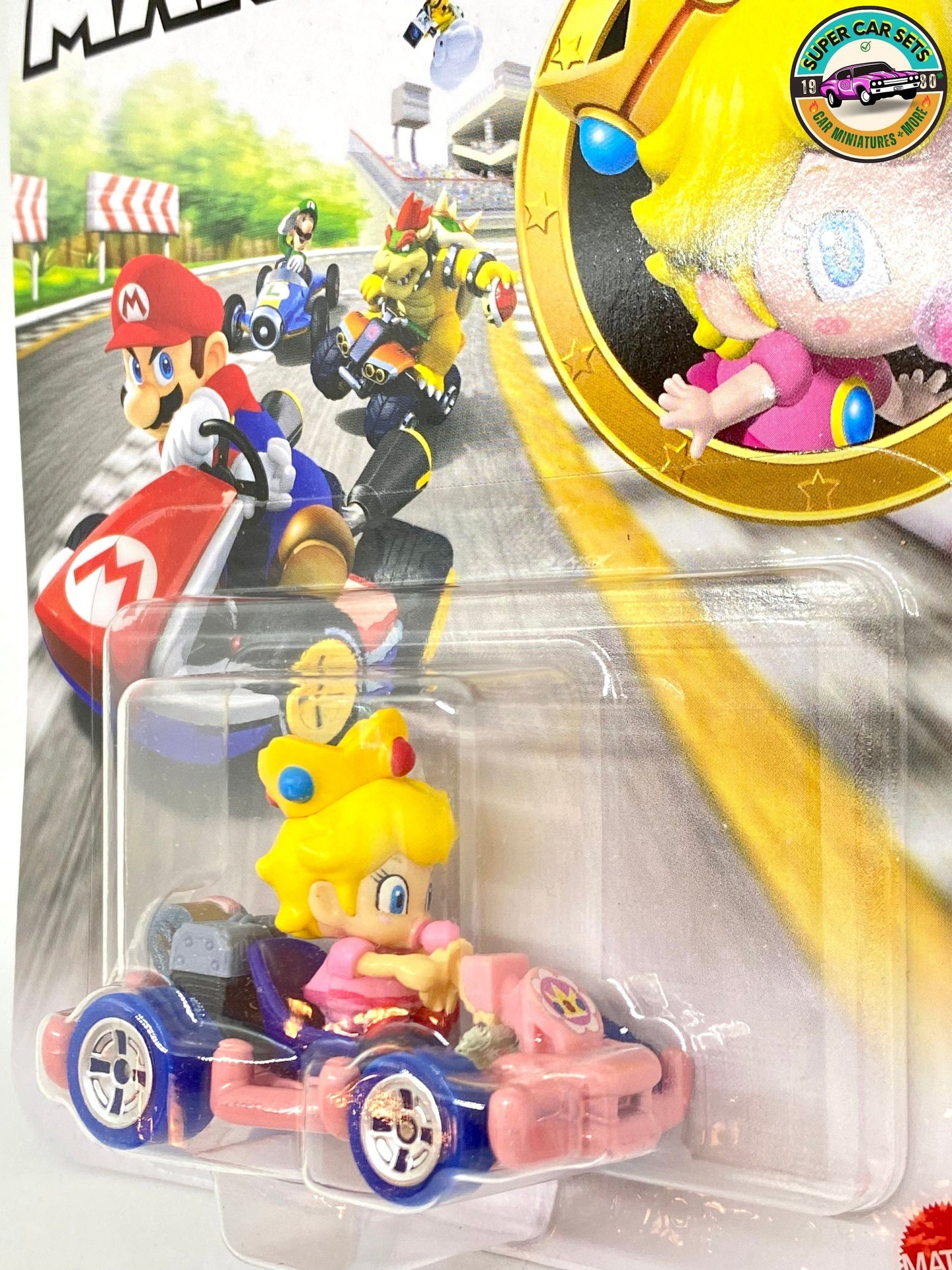 Baby Peach - Pipe Frame - Mario Kart Hot Wheels