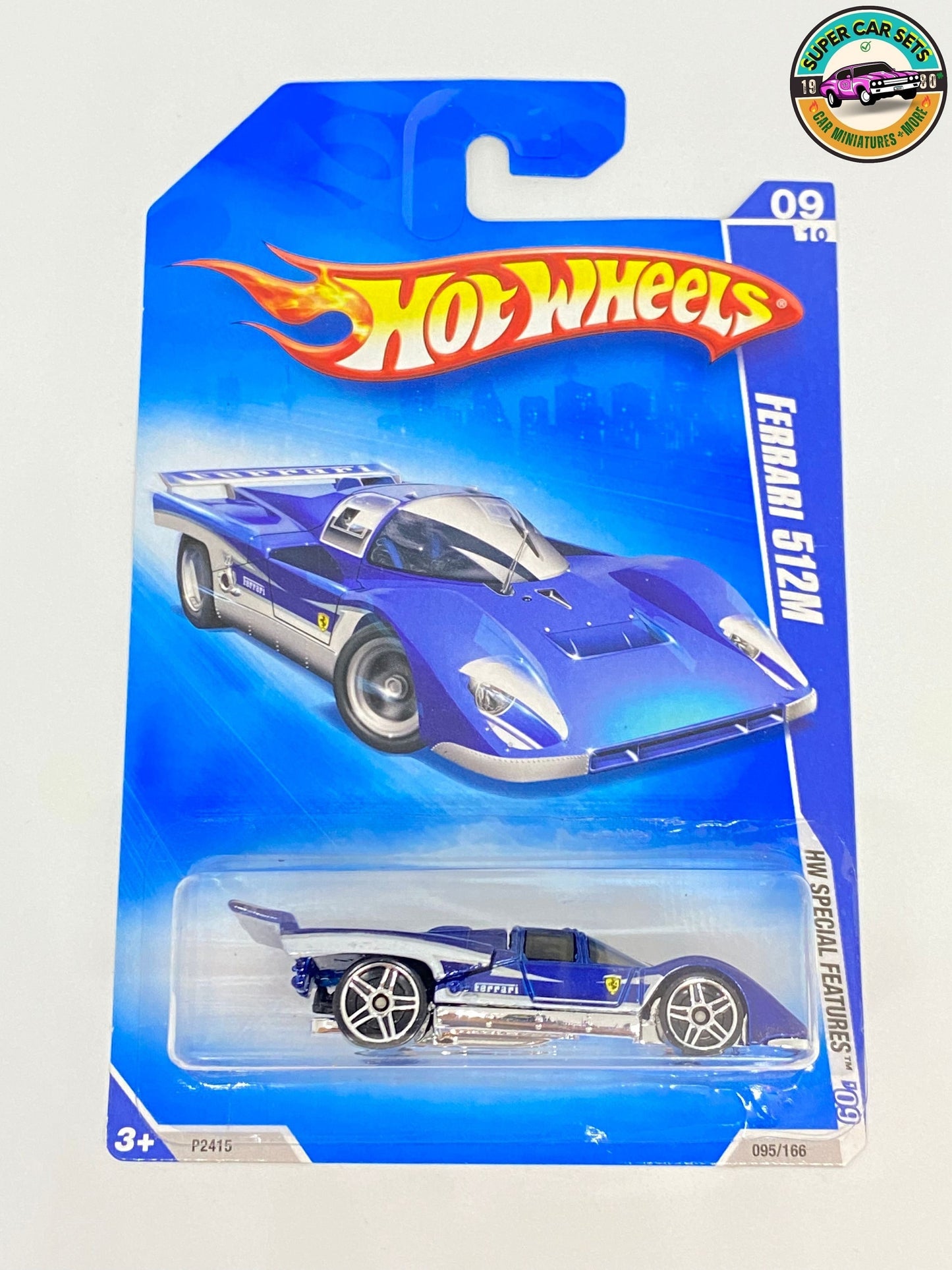 Ferrari 512M - Caractéristiques spéciales HW '09 Hot Wheels