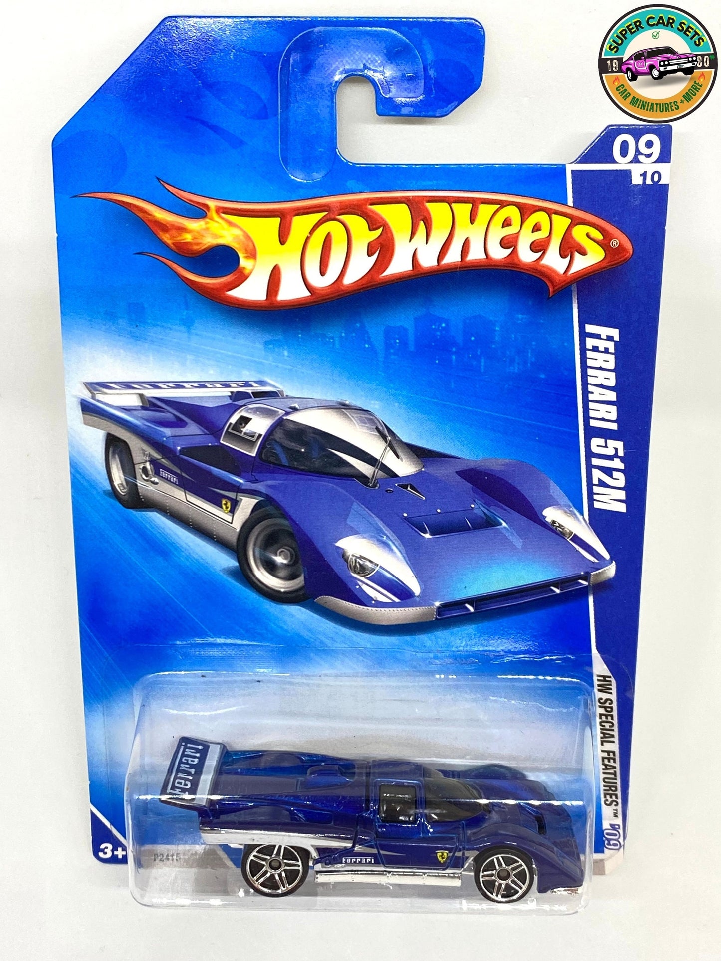 Ferrari 512M - Caractéristiques spéciales HW '09 Hot Wheels