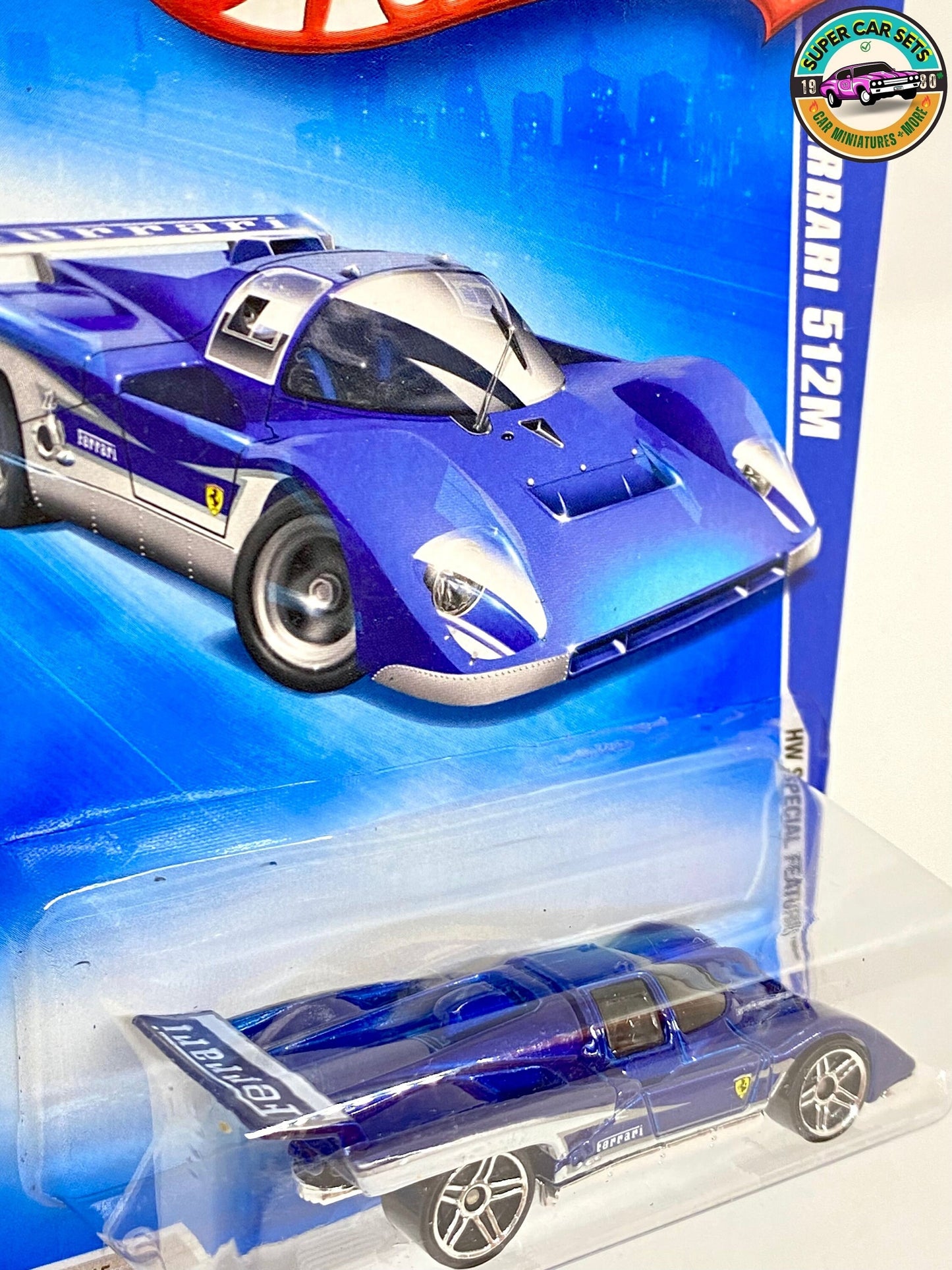 Ferrari 512M - Caractéristiques spéciales HW '09 Hot Wheels