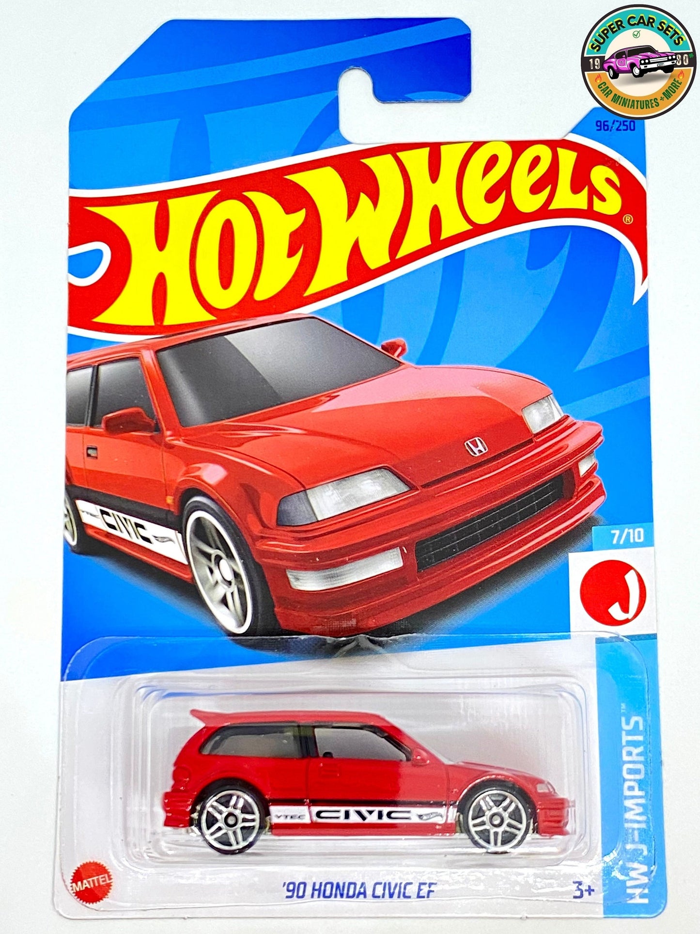 Hot Wheels '90 Honda Civic EF - HW J-Imports