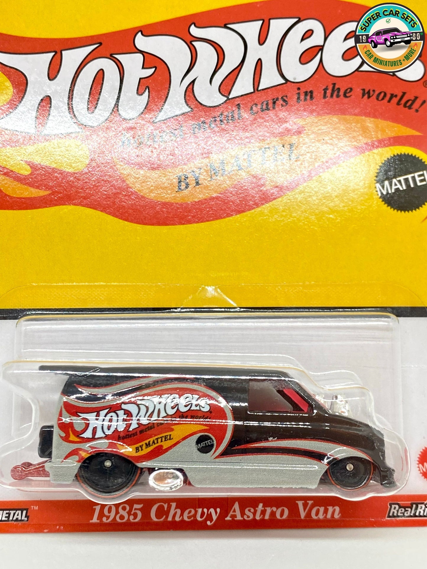 Hot Wheels Premium "Hot Wheels hottest metal cars in the world!  by Mattel" 1985 Chevy Astro Van