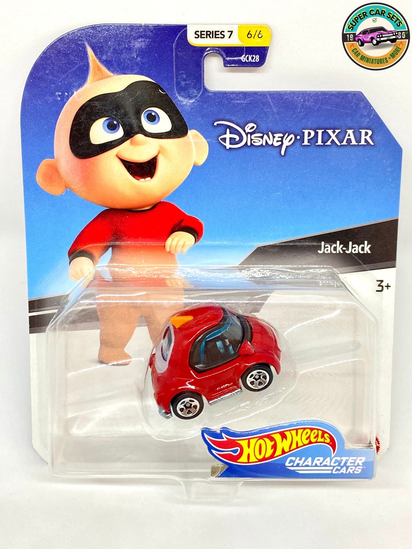 The Incredibles Jack-Jack - Hot Wheels Character Cars - Disney Pixar