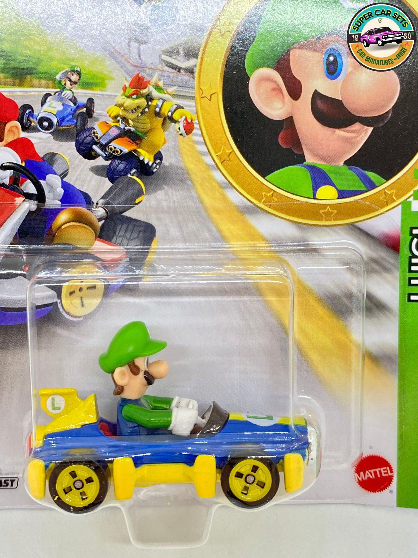 Luigi – Mach 8 – Mario Kart Hot Wheels