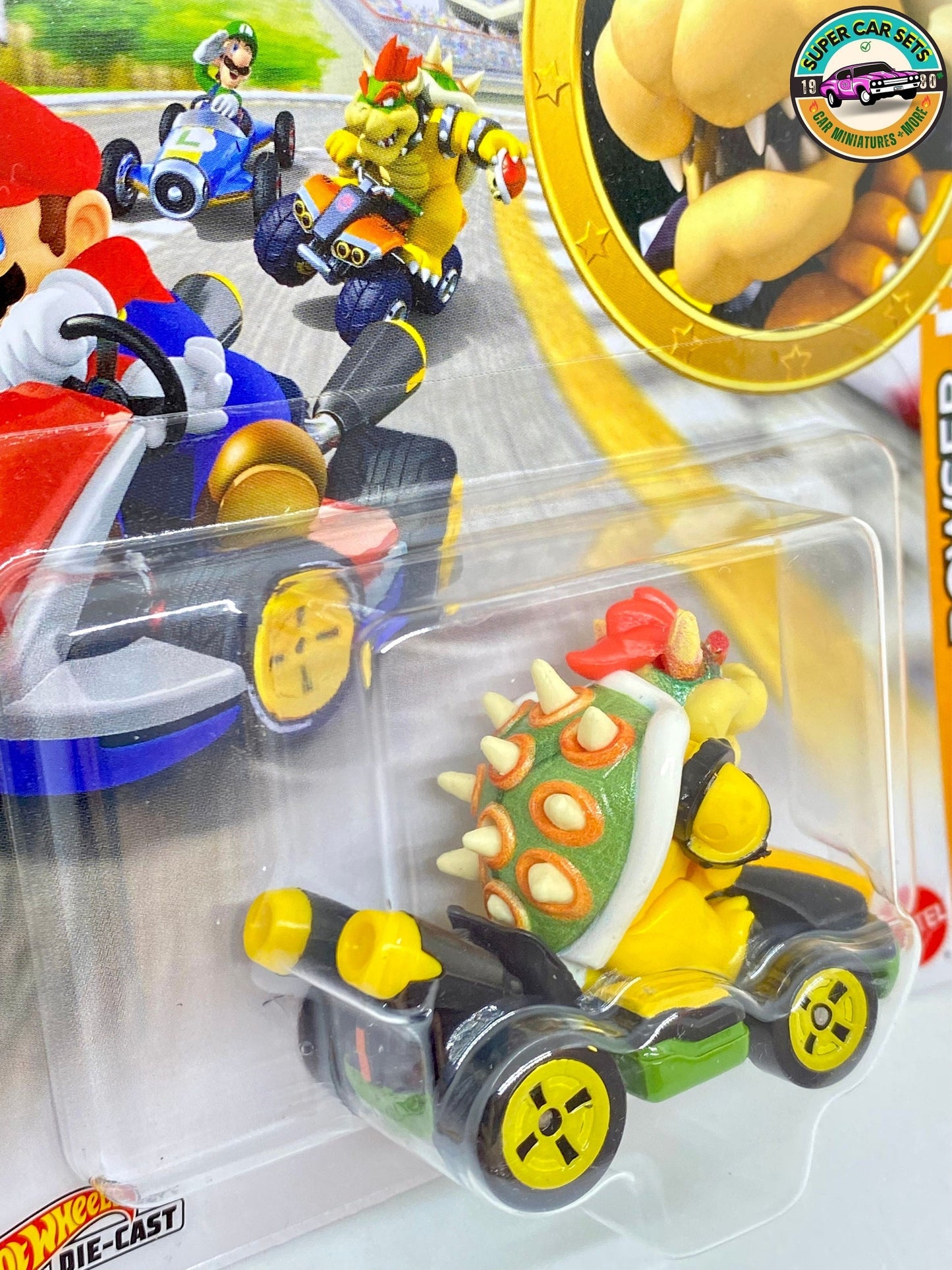 Bowser - Kart standard - Mario Kart Hot Wheels