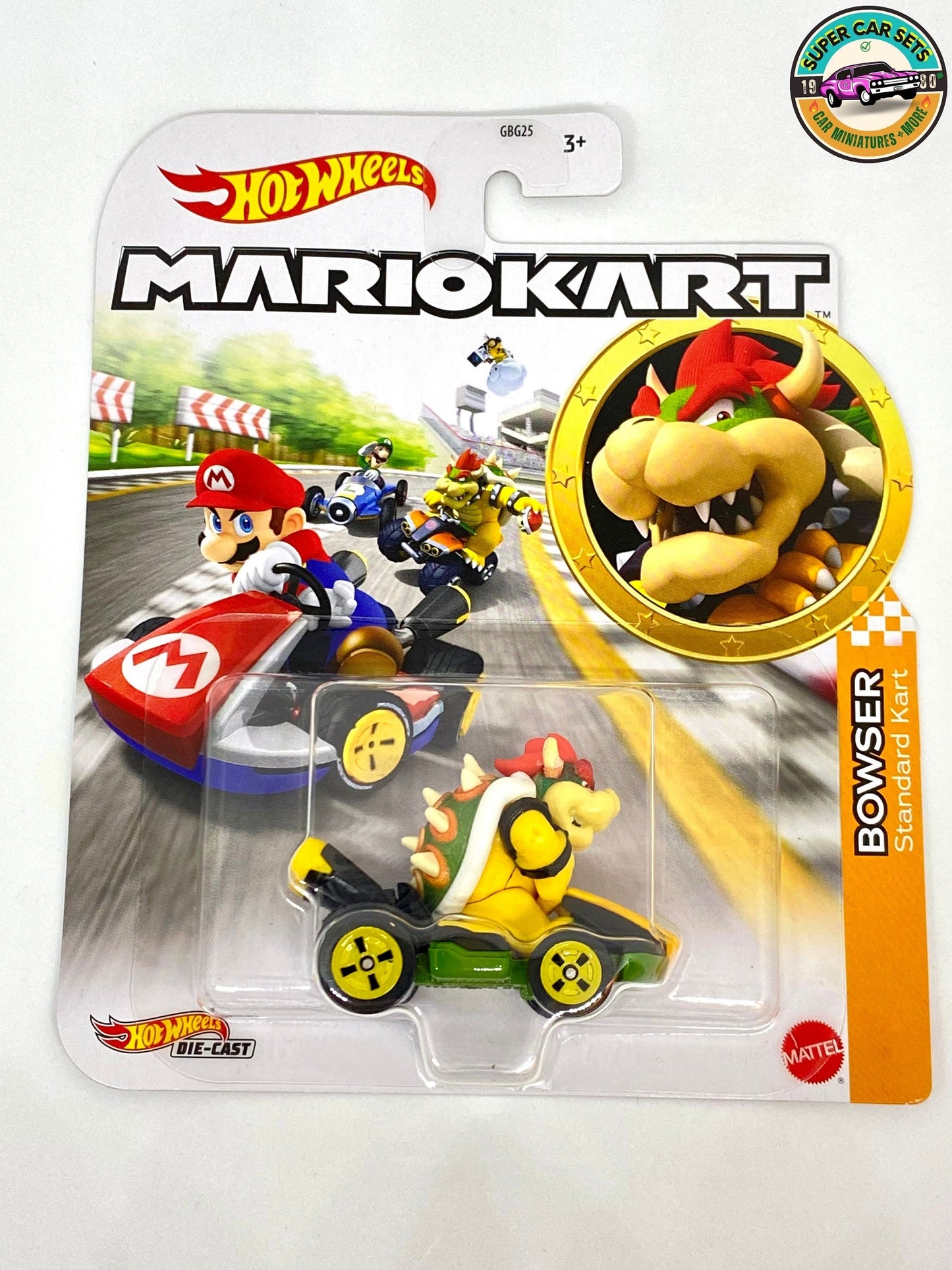 Bowser - Kart standard - Mario Kart Hot Wheels