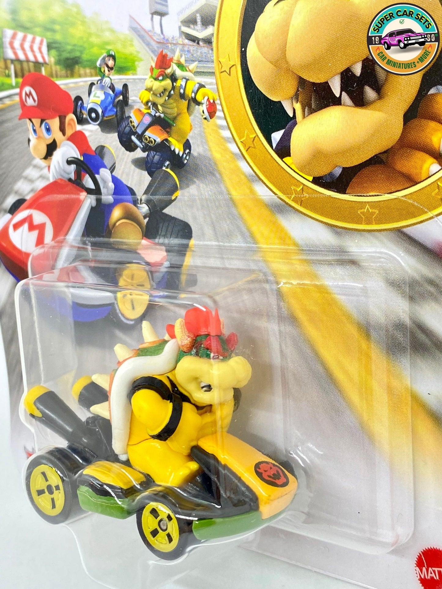 Bowser - Kart standard - Mario Kart Hot Wheels