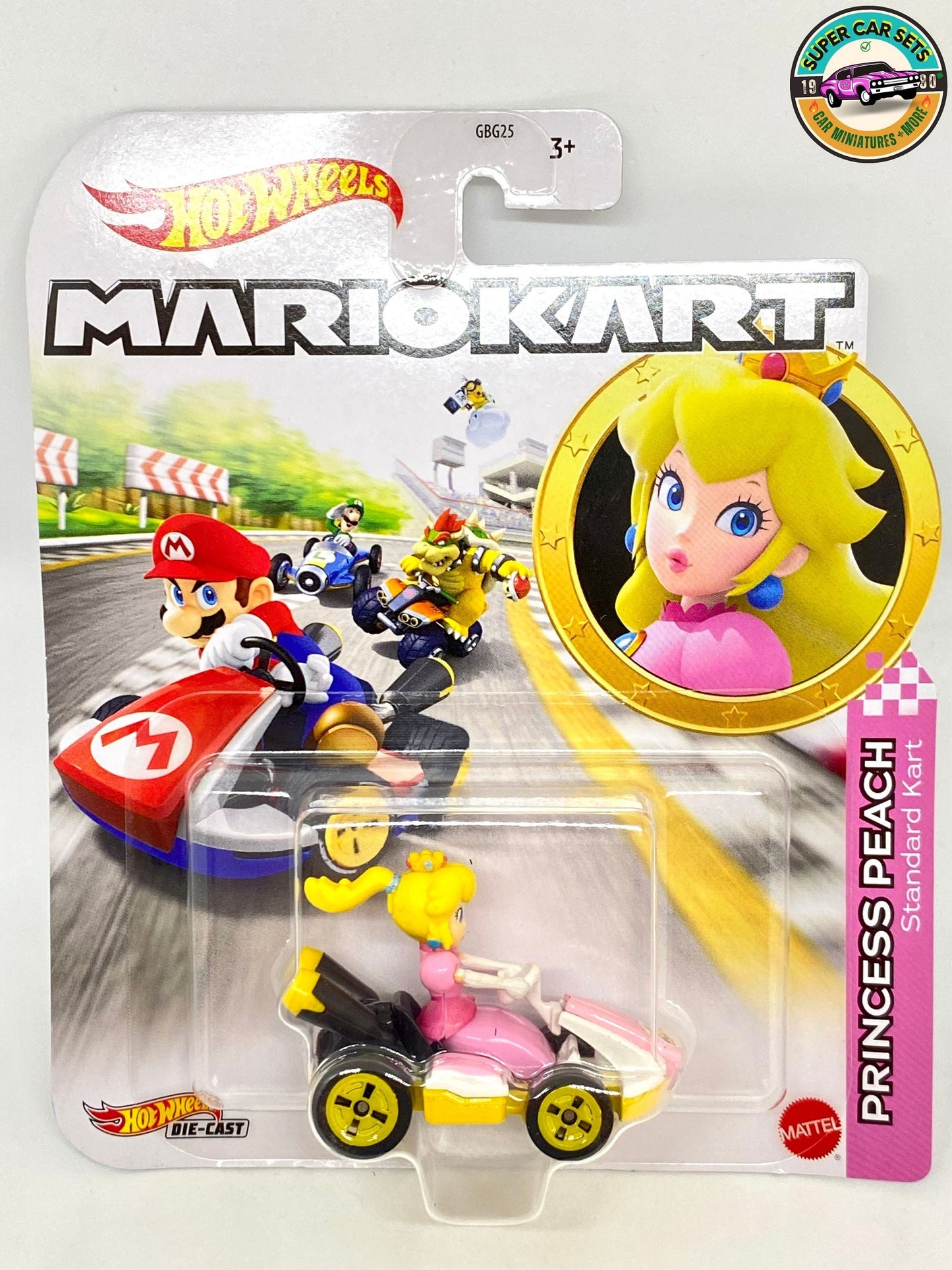 Princess Peach – Standard-Kart – Mario Kart Hot Wheels