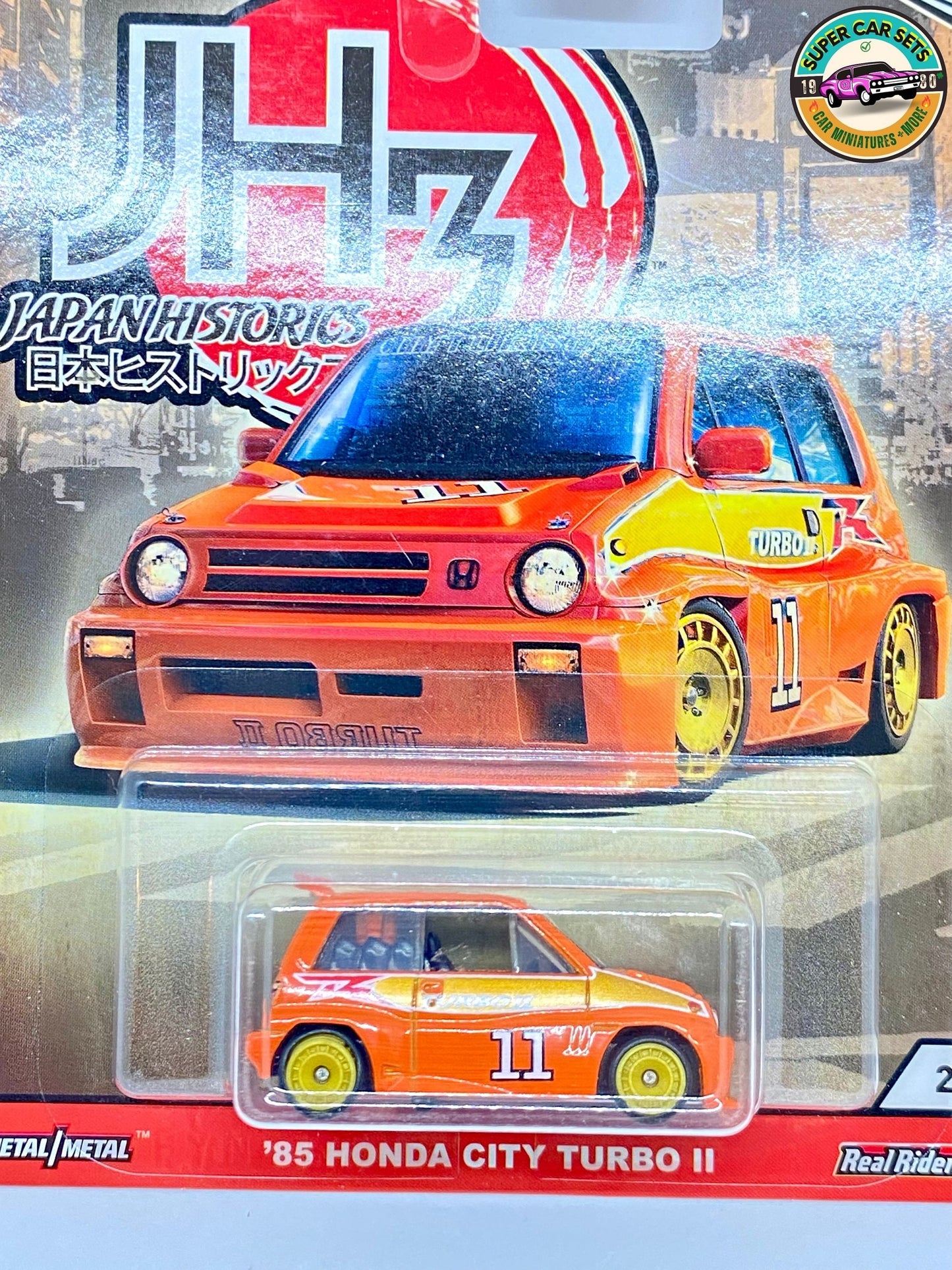 Japan Historics 3 – '85 Honda City Turbo II – Hot Wheels Premium