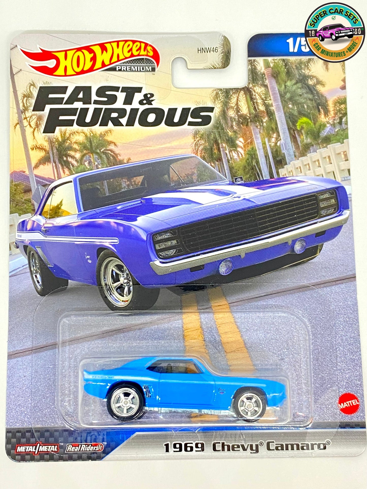 Fast and Furious - 1969 Chevy Camaro (1/5) - 2 Fast 2 Furious - Hot Wheels Premium