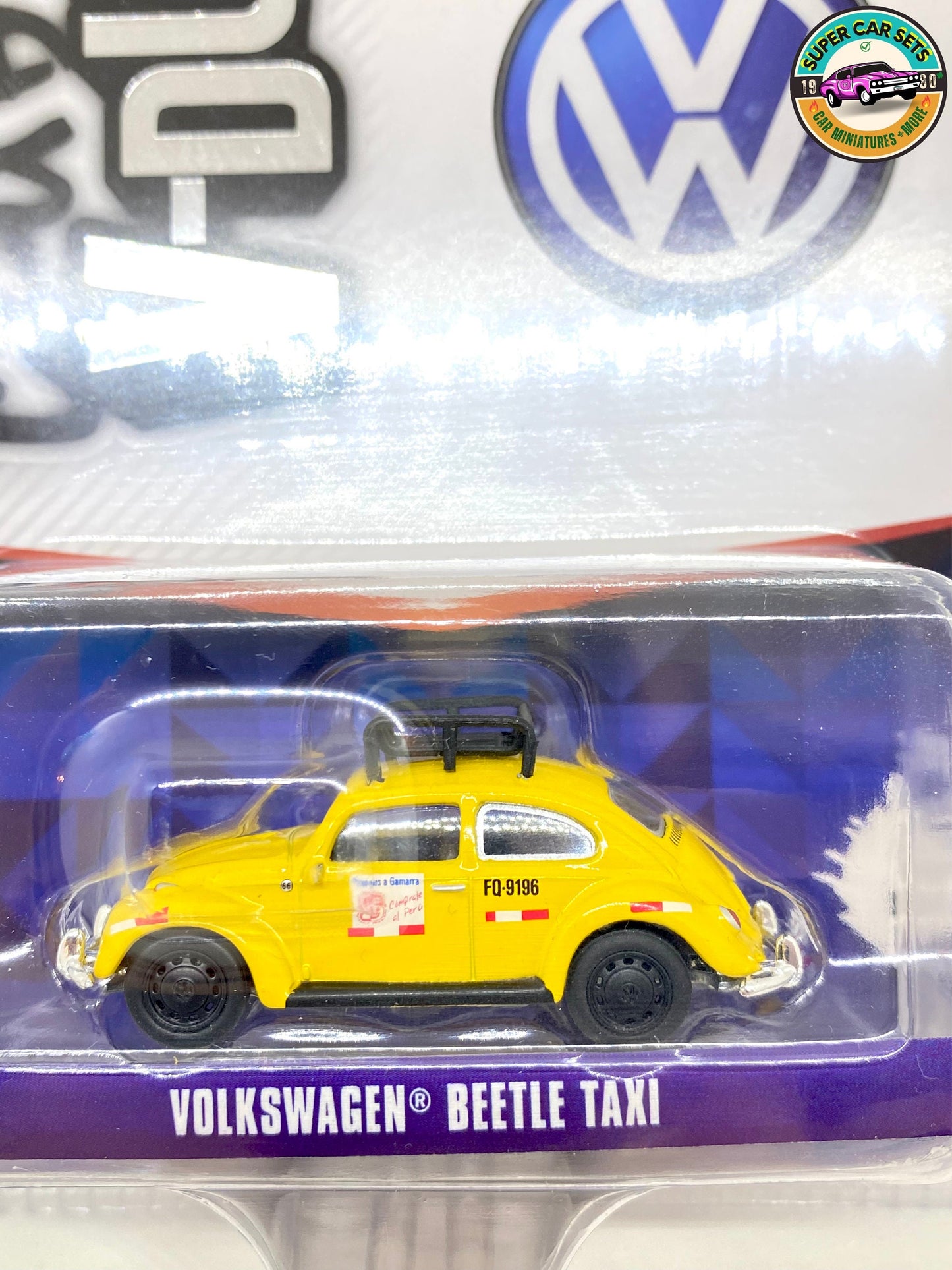 Volkswagen Beetle Taxi (Jaune) - Club V-Dub - Série 16 - Greenlight Collectibles