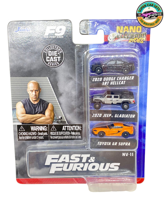 Fast &amp; Furious - NV-11 - Nano Hollywood Rides de Jada (échelle 1/87)