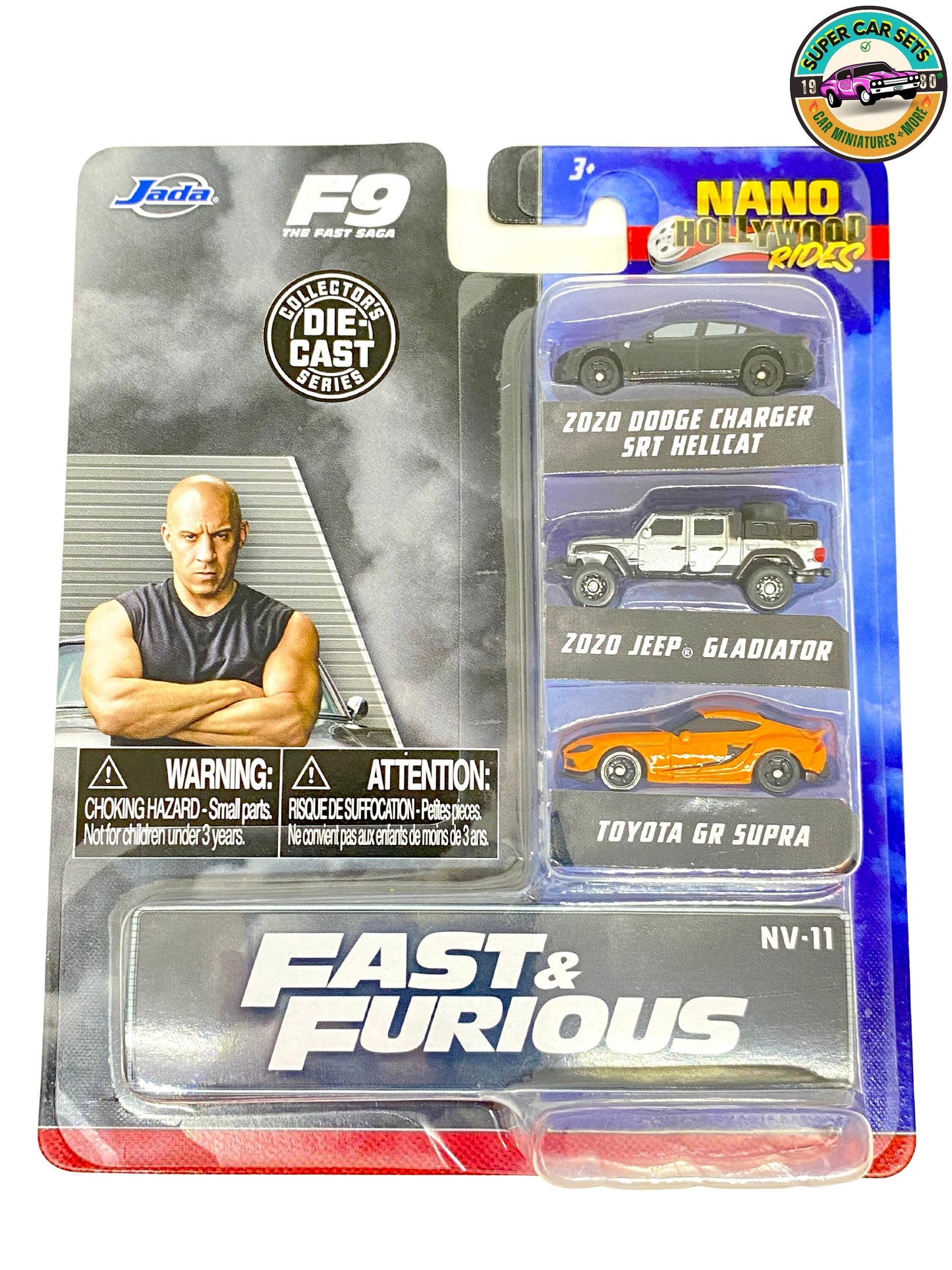 Fast &amp; Furious - NV-11 - Nano Hollywood Rides de Jada (échelle 1/87)