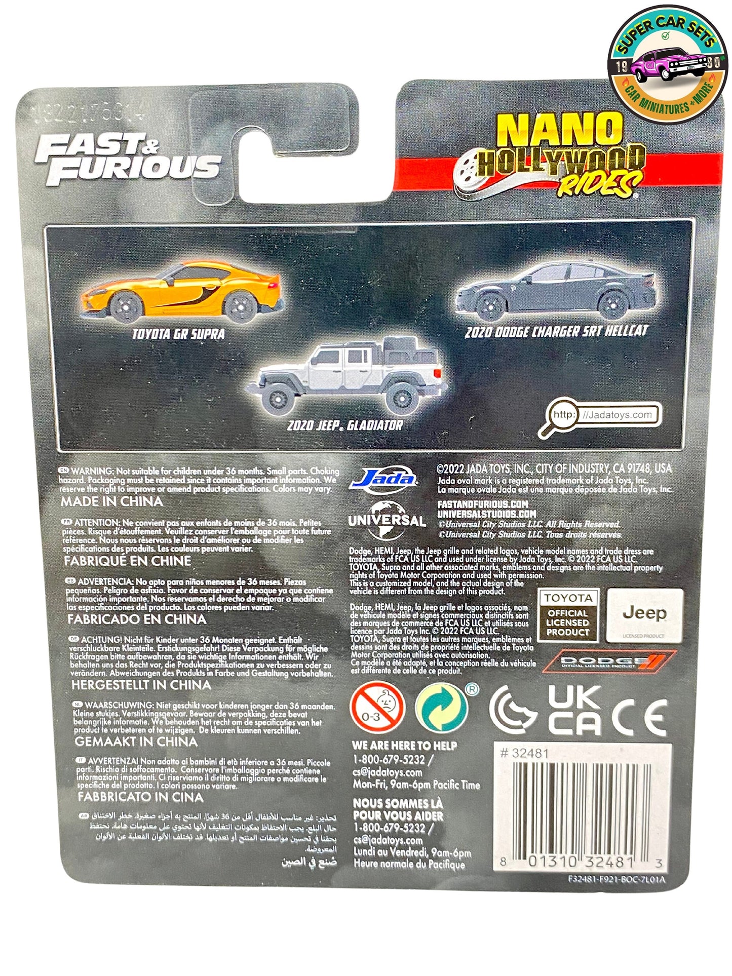 Fast & Furious - NV-11 - Nano Hollywood Rides by Jada (1:87 scale)