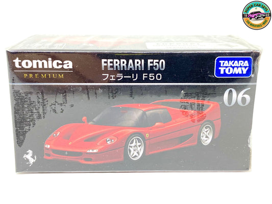 Ferrari F50 - échelle 1:62 - Tomica Premium (#06)