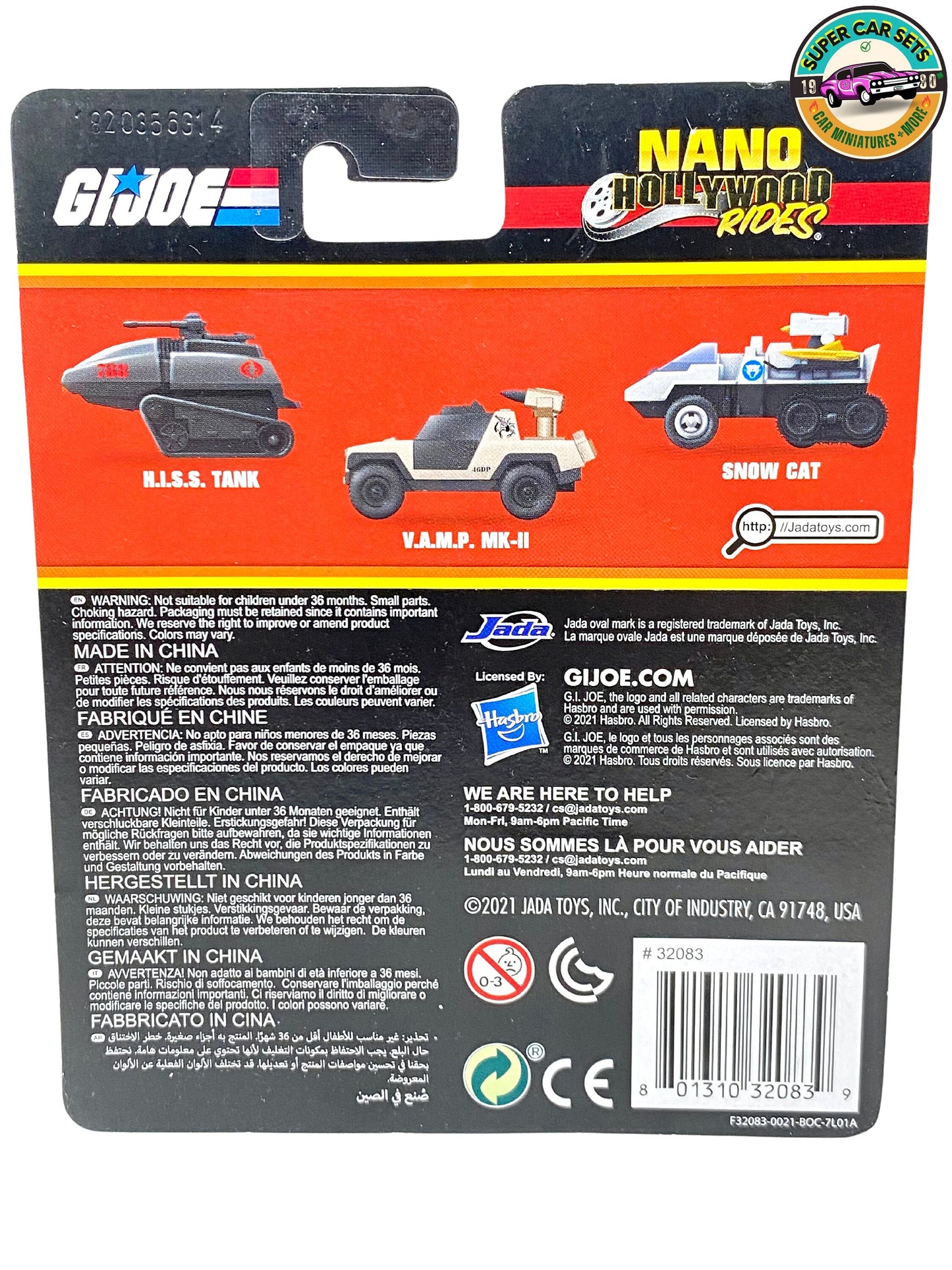 G.I. Joe - Nano Hollywood Rides by Jada (1:87 scale)