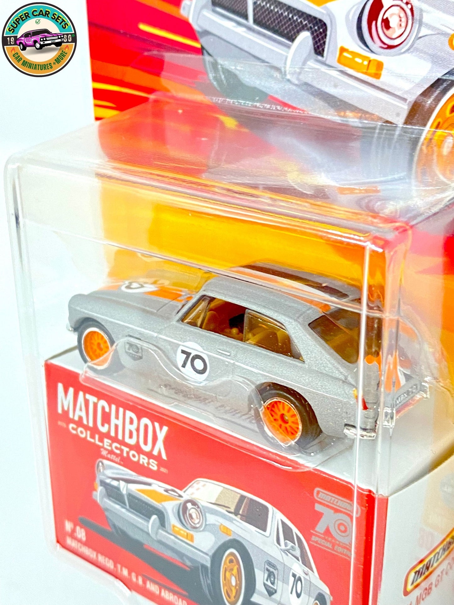 Matchbox Collectors - 70 Years Special Edition - (#8) 1971 MGB GT Coupe