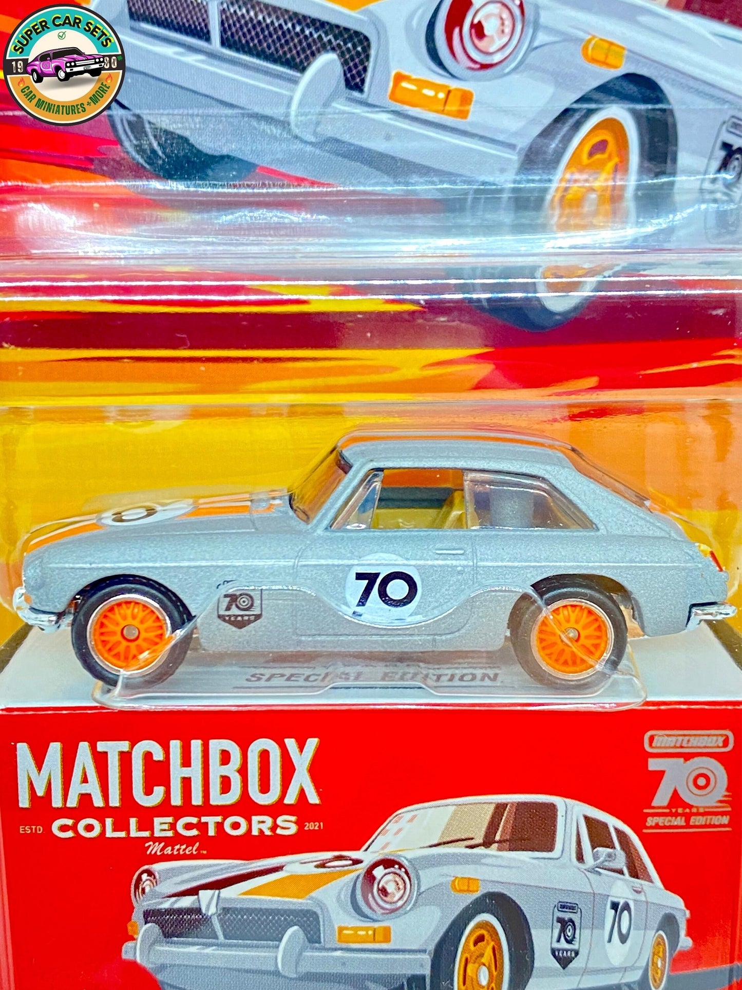 Matchbox Collectors - 70 Years Special Edition - (#8) 1971 MGB GT Coupe