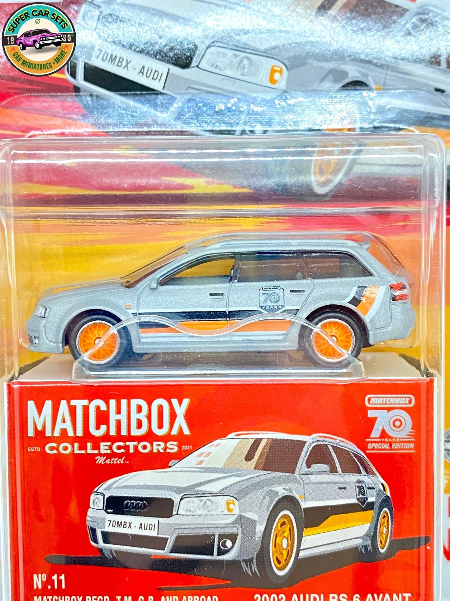 Matchbox Collectors - Édition spéciale 70 ans - (#11) 2002 Audi RS 6 Avant