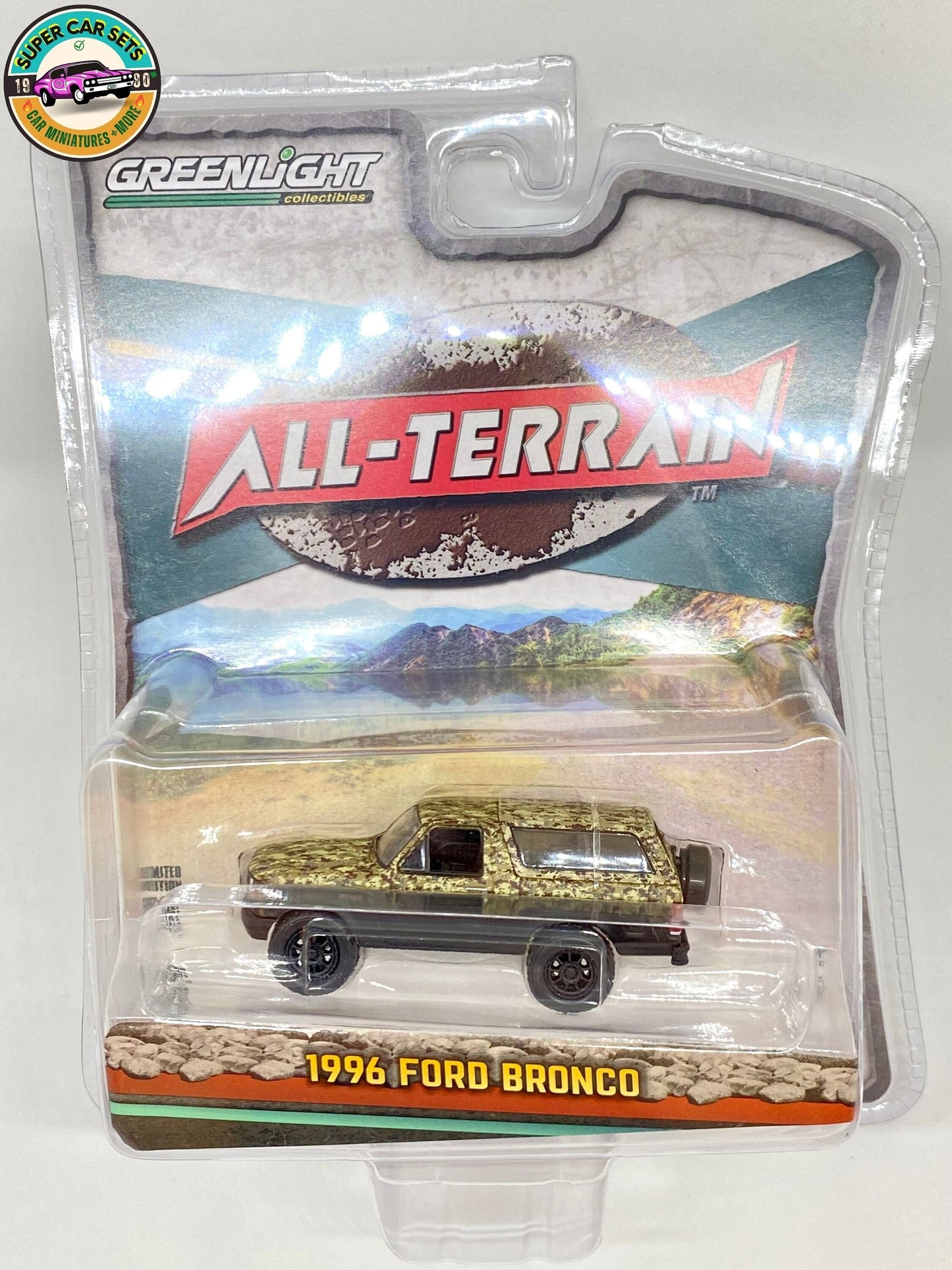 1996 Ford Bronco (camouflage) - All-Terrain Series 14 made by Greenlight Collectibles