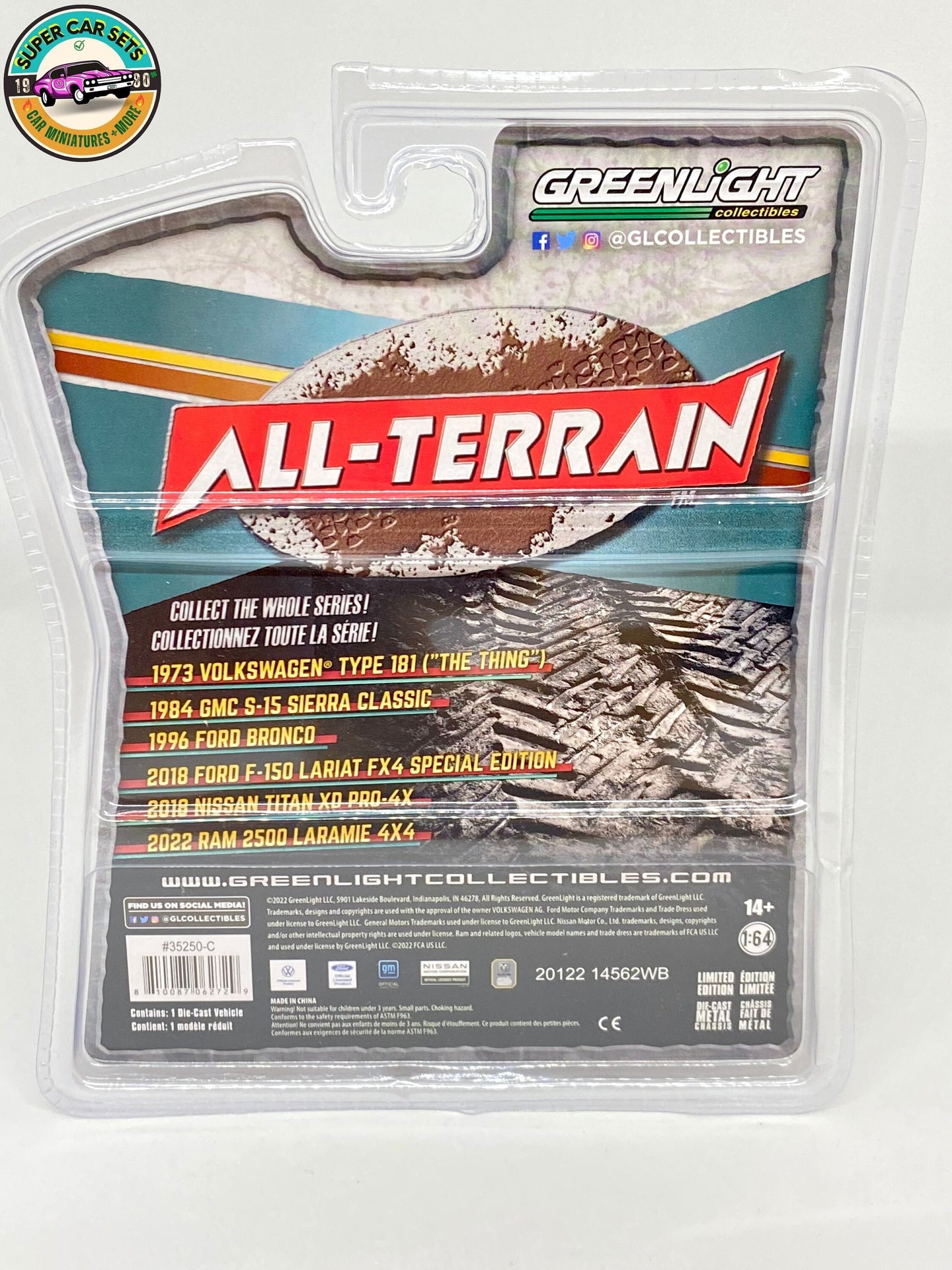 1996 Ford Bronco (Tarnung) – All-Terrain Series 14, hergestellt von Greenlight Collectibles