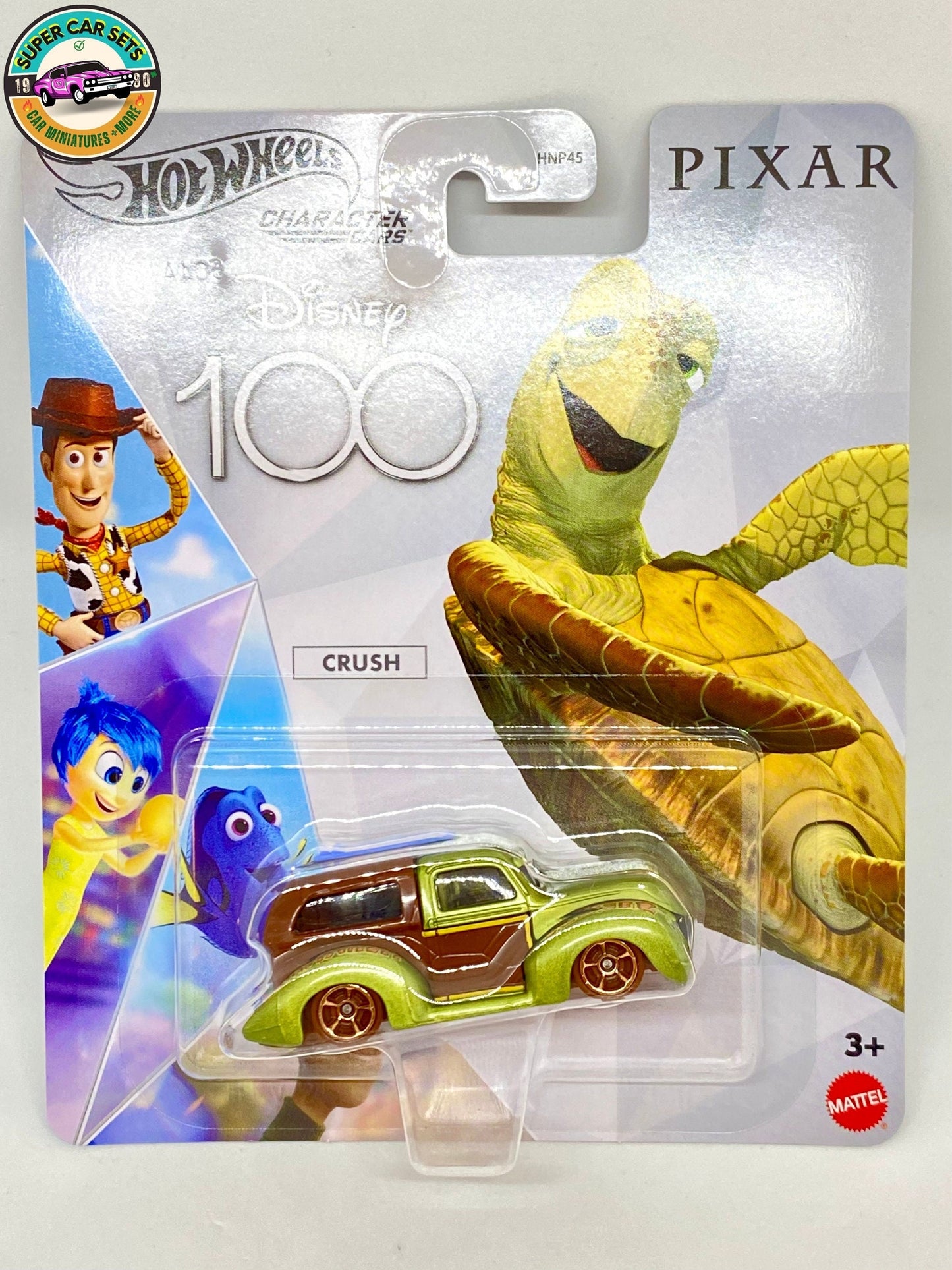 Hot Wheels - Premium - Disney 100 ans - Pixar - Le Monde de Nemo - Crush