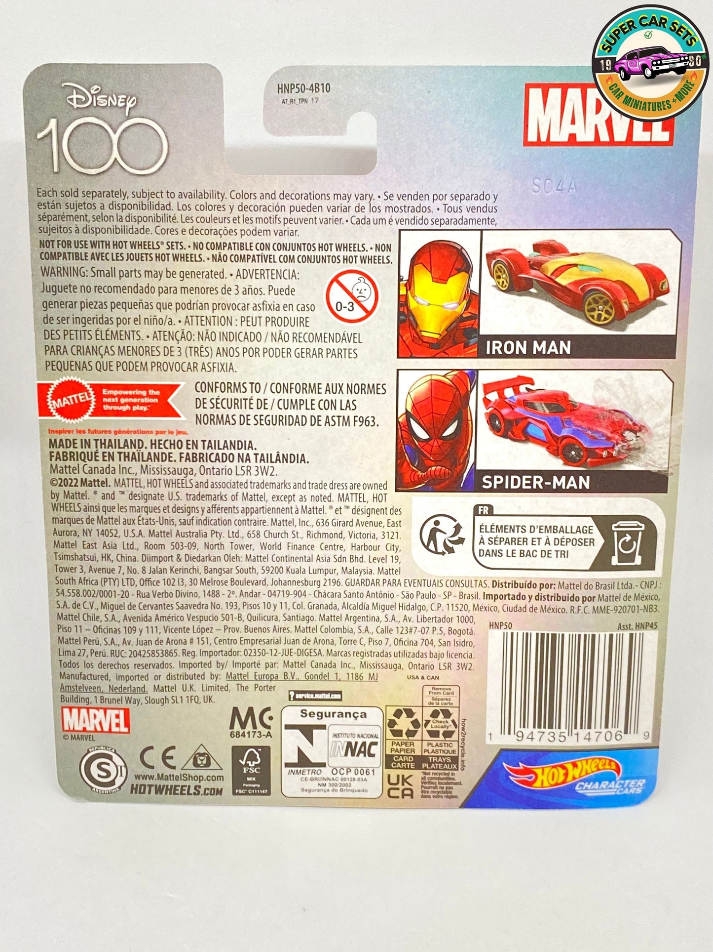 Hot Wheels – Premium – Disney 100 Jahre – Marvel – Iron Man