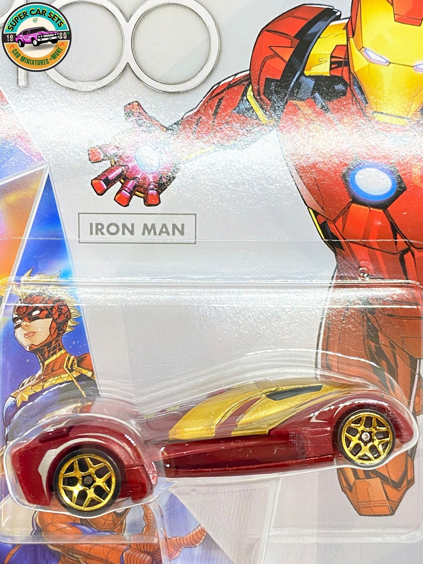 Hot Wheels - Premium - Disney 100 ans - Marvel - Iron Man