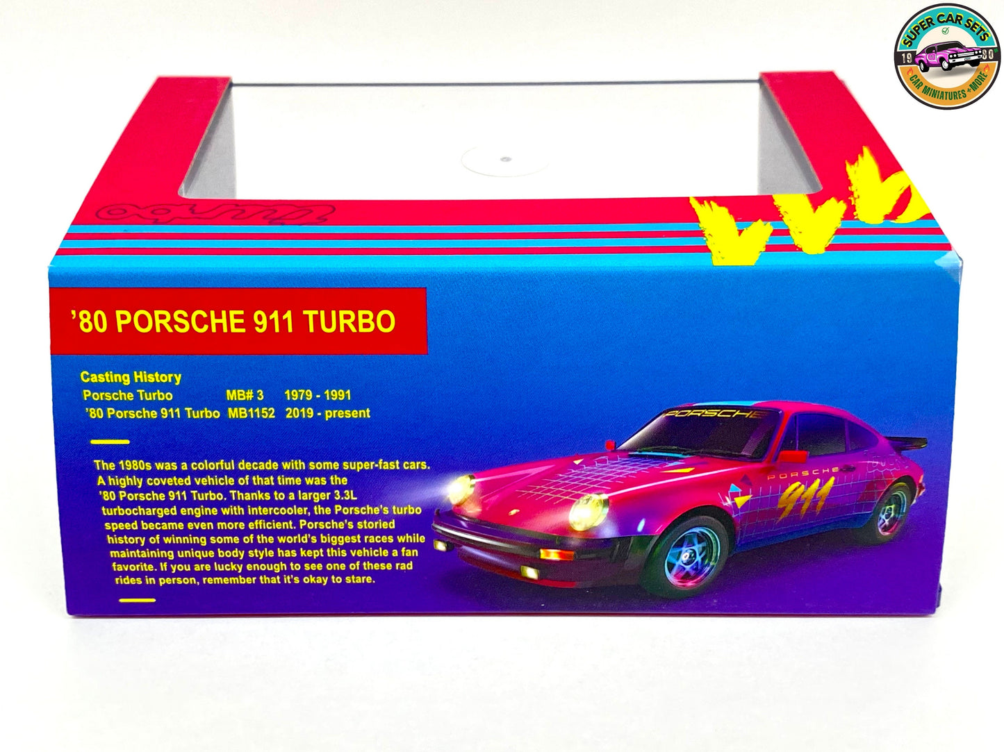 Collectionneurs de boîtes d'allumettes - Porsche 911 Turbo '80