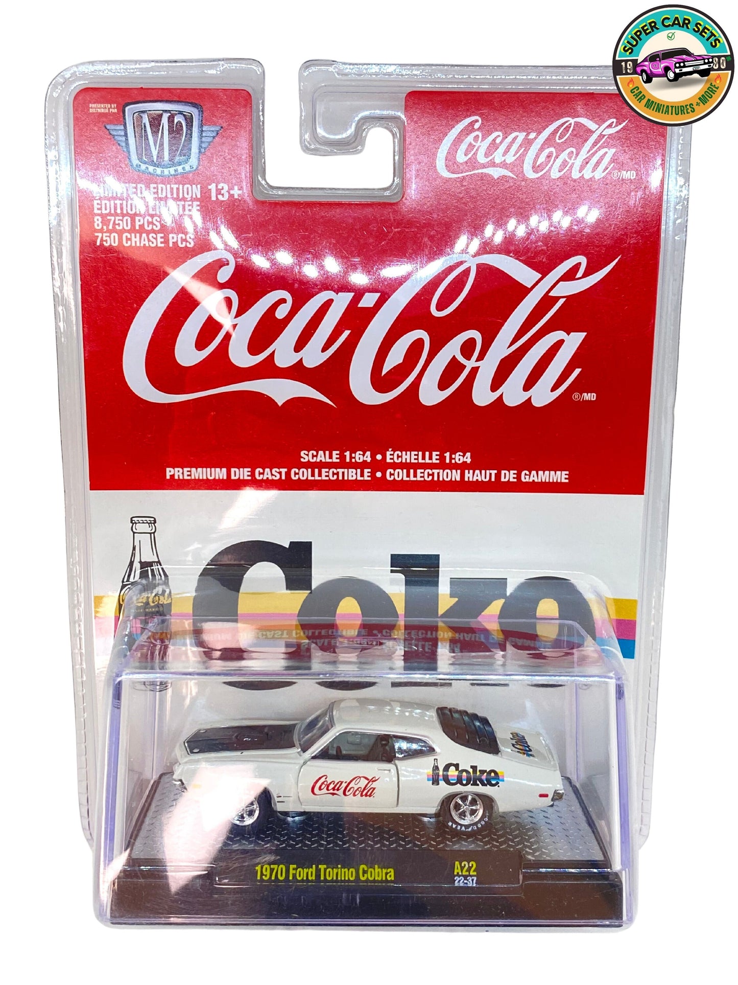 Coca-cola - 1970  Ford Torino Cobra by M2 Machines