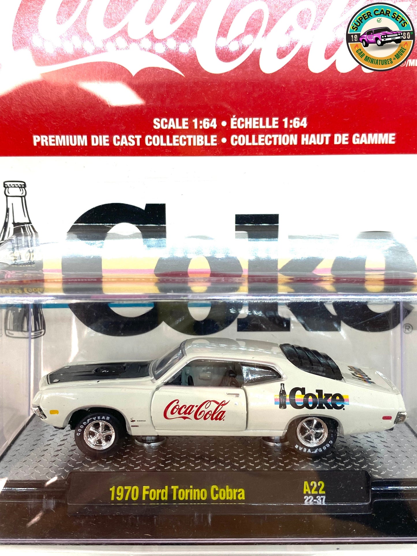 Coca-cola - 1970  Ford Torino Cobra by M2 Machines