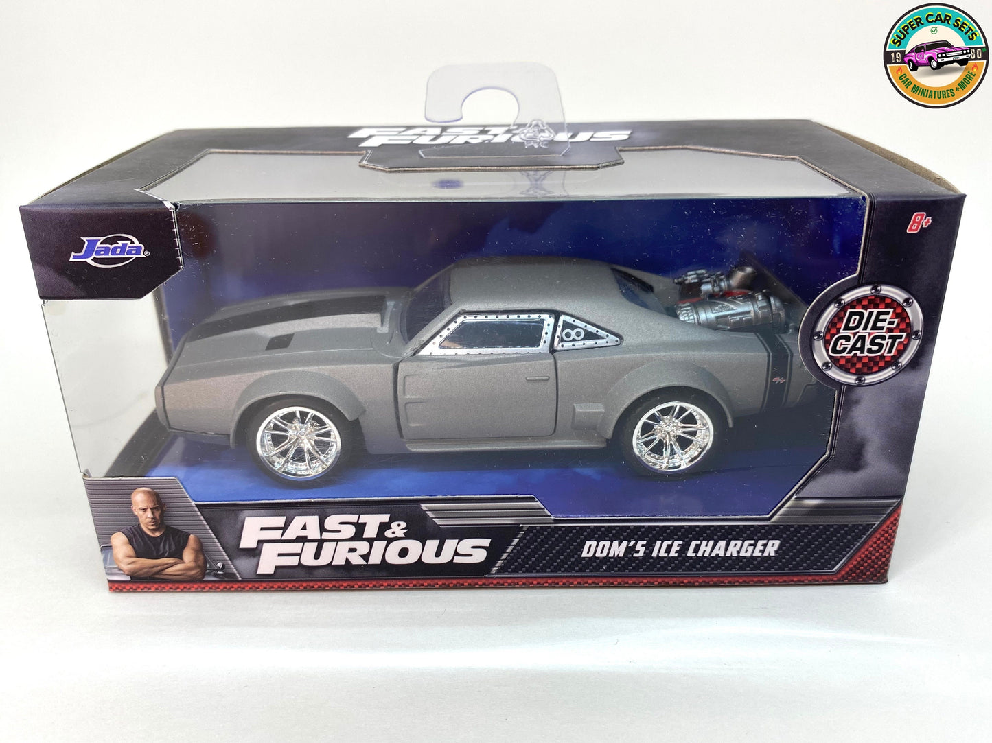 Fast &amp; Furious - Dom's Ice Charger - échelle 1/32 - fabriqué par Jada