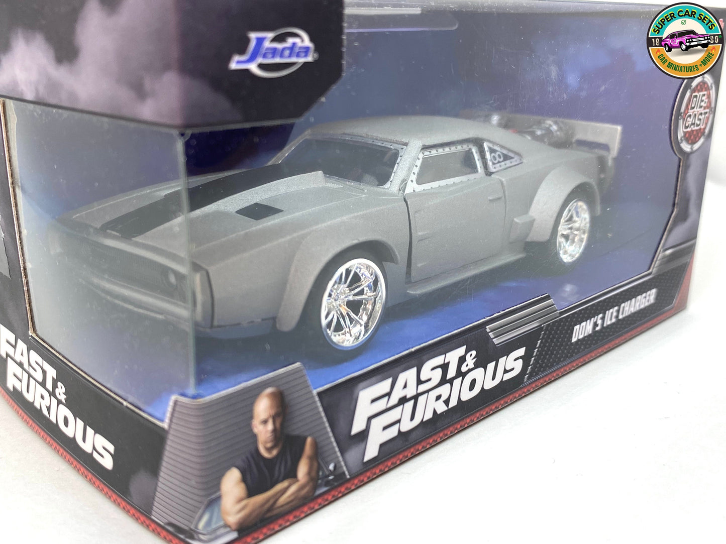 Fast & Furious - Dom’s Ice Charger - 1/32 scale - made by Jada