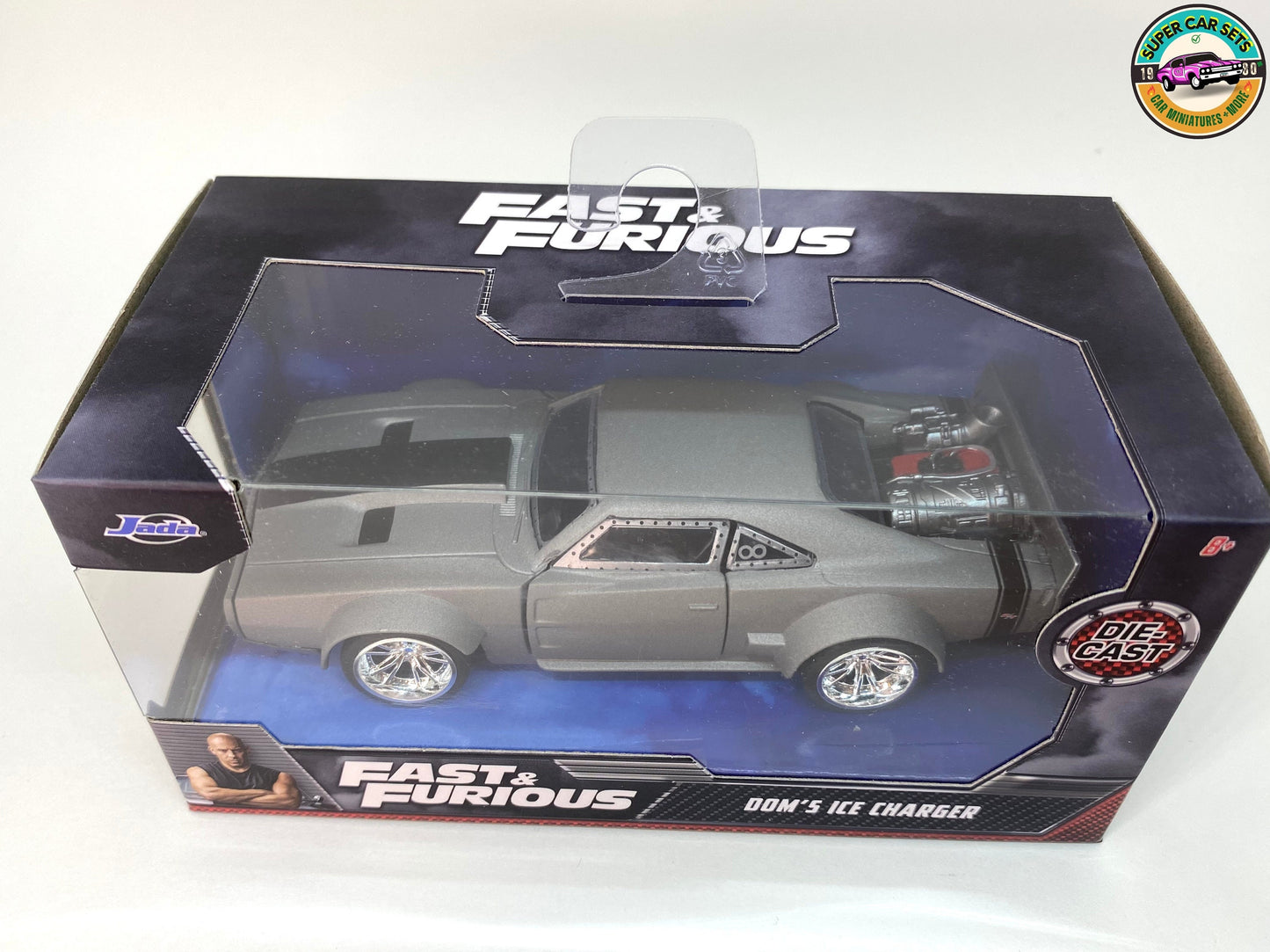 Fast &amp; Furious - Dom's Ice Charger - échelle 1/32 - fabriqué par Jada