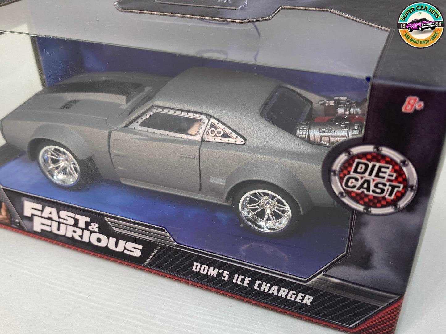 Fast & Furious - Dom’s Ice Charger - 1/32 scale - made by Jada