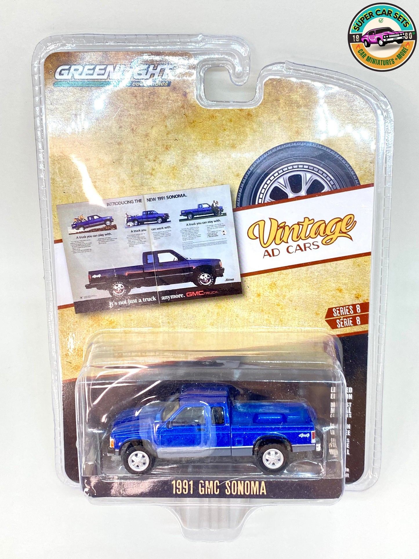 1991 GMC Sonoma – Vintage Serie 8 – Cabrio, hergestellt von Greenlight Collectibles