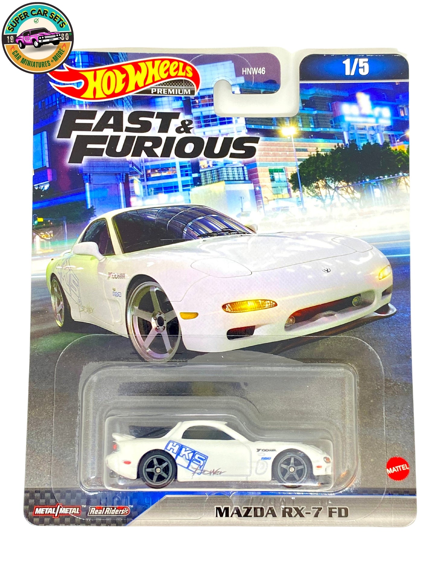 Fast and Furious - Mazda RX-7 FD (1/5) - The Fast and The Furious - Hot Wheels Premium