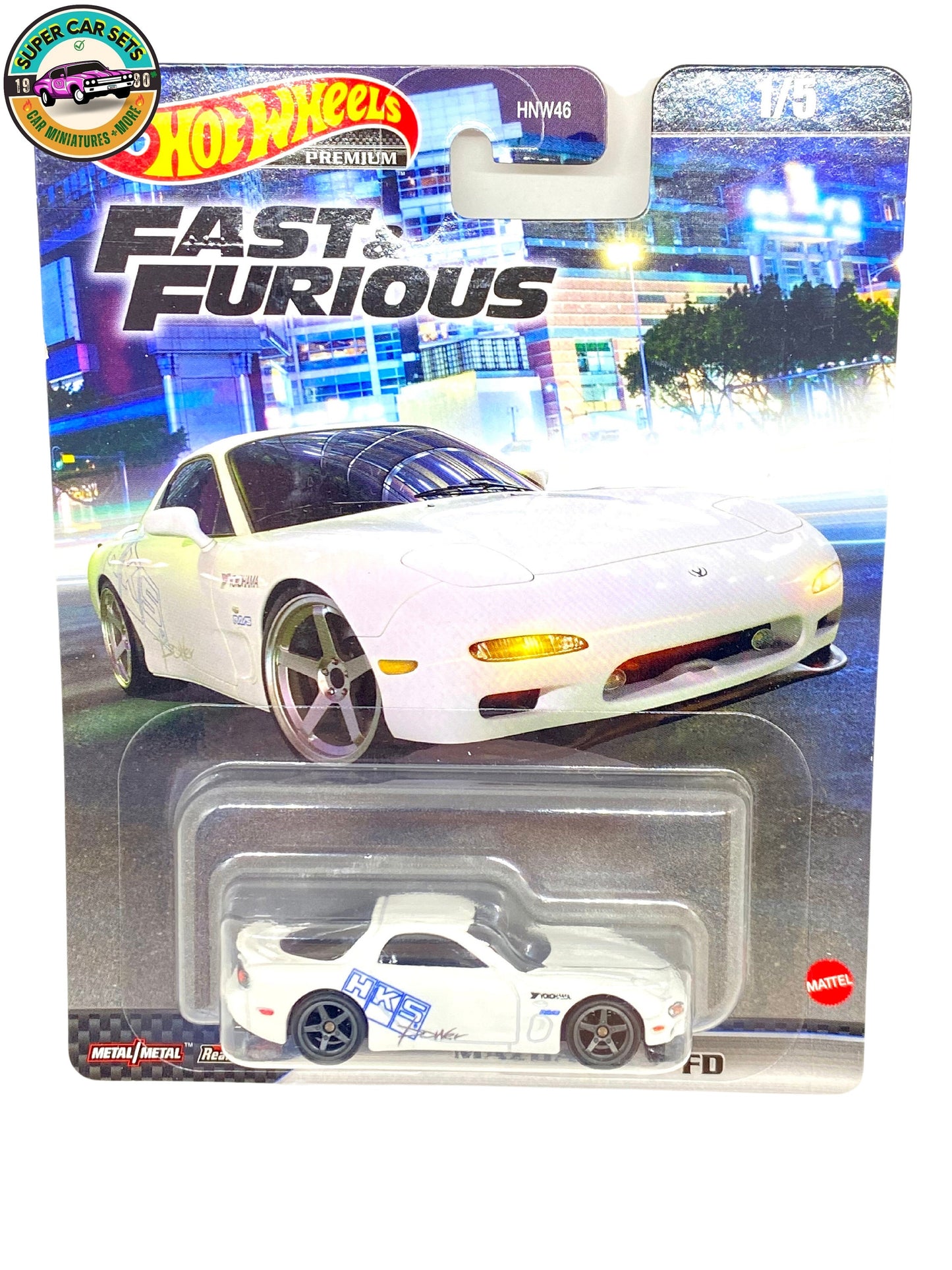 Fast and Furious - Mazda RX-7 FD (1/5) - The Fast and The Furious - Hot Wheels Premium