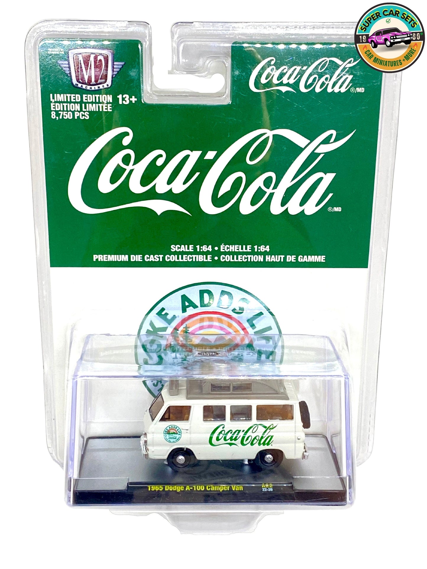 Coca-Cola – 1965 Dodge A-100 Camper Van von M2 Machines