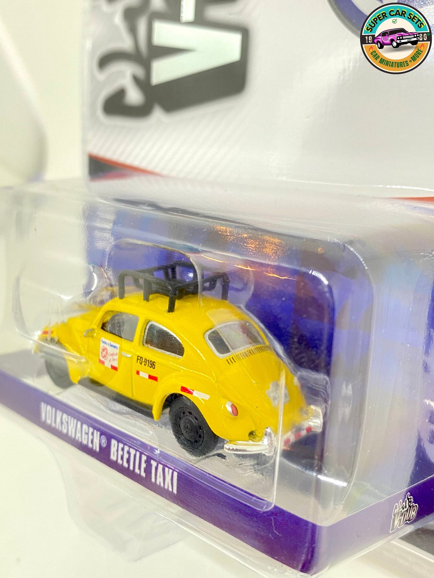 Volkswagen Beetle Taxi (Jaune) - Club V-Dub - Série 16 - Greenlight Collectibles