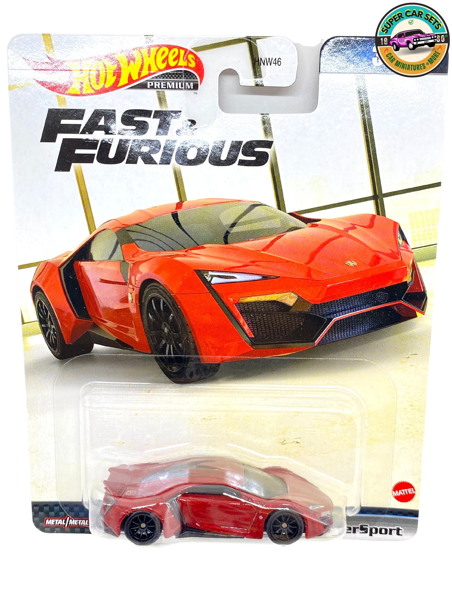 Fast and Furious - W Motors Lykan HyperSport (3/5) - Furious 7 - Hot Wheels Premium