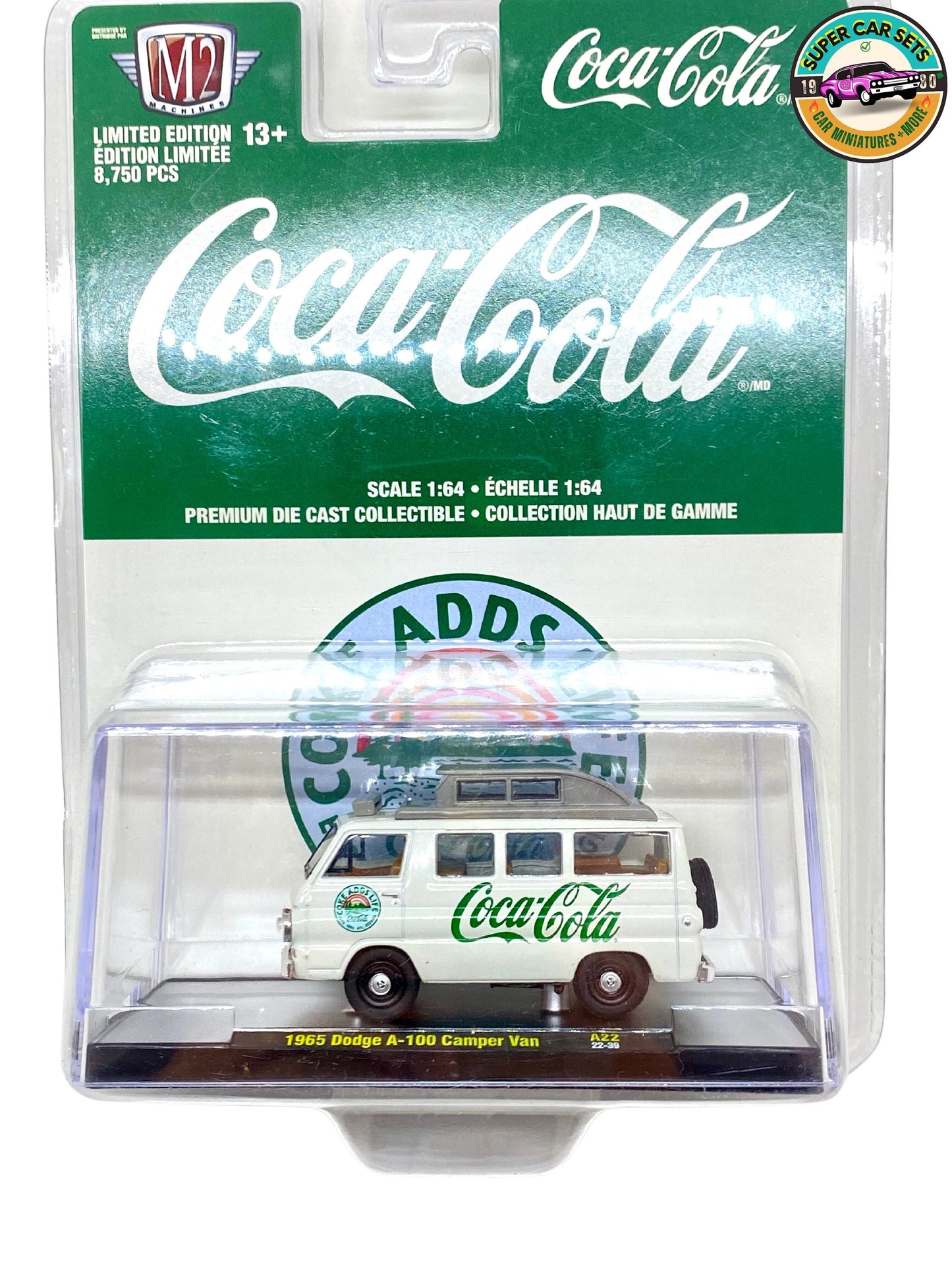 Coca-cola - 1965 Dodge A-100 Camper Van by M2 Machines