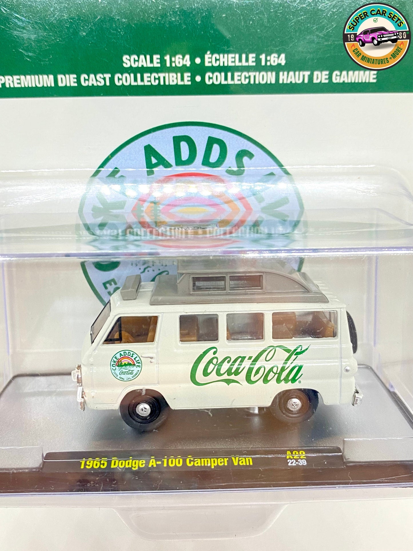 Coca-cola - Camping-car Dodge A-100 1965 par M2 Machines